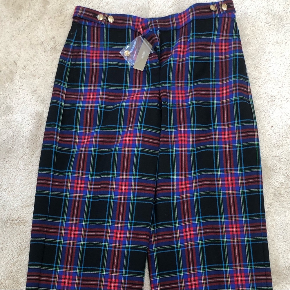 J.Crew plaid pants